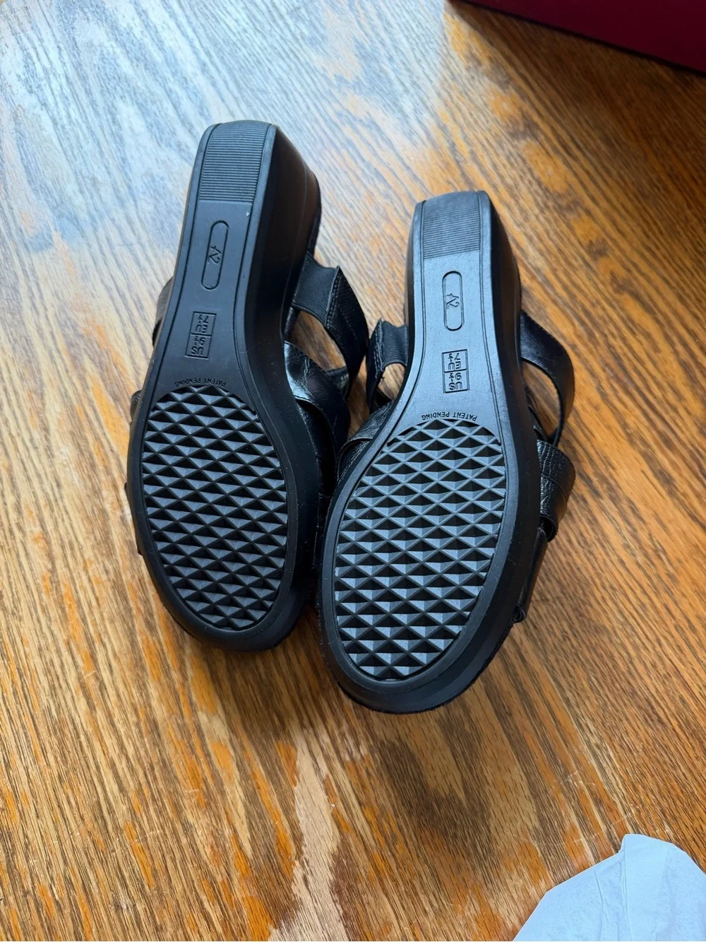 A2 By Aerosoles Black Crisscross Slide Mules